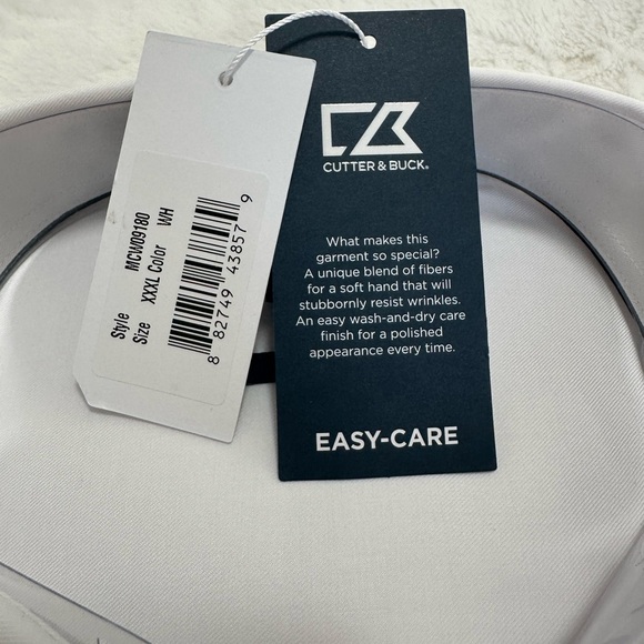 NWT Cutter & Buck Epic Easy Care Fine Twill Mens Long Sleeve Dress Shirt - Picture 6 of 9